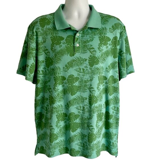 Tackle & Tides Green Polo Shirt Men's Large NEW - Picture 2 of 9